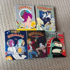 Futurama DVD Collection Volumes 1-5